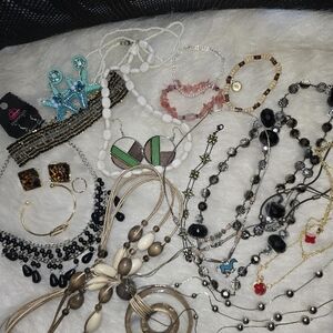 Jewelry Lot Unique Pieces Marked Vintage